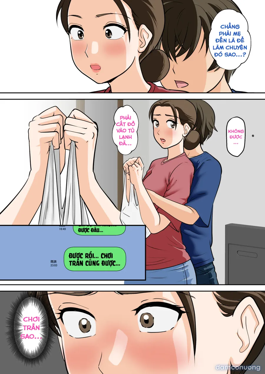 Hitorigurashi wo Suru Musuko no Apato ni Nokonoko Hitoride Yattekuru Buyoujin na Haha 