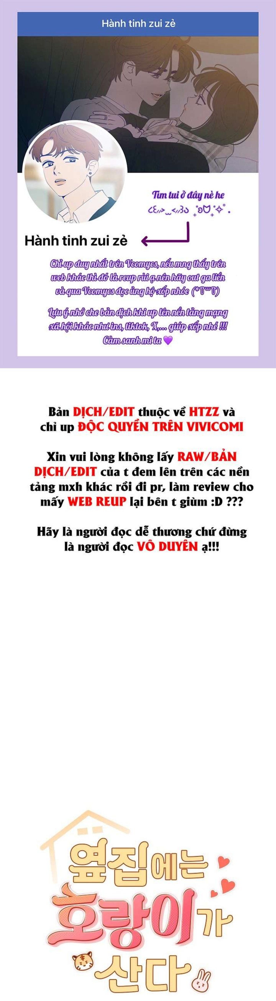 Nhà Bên Cạnh Có Hổ 