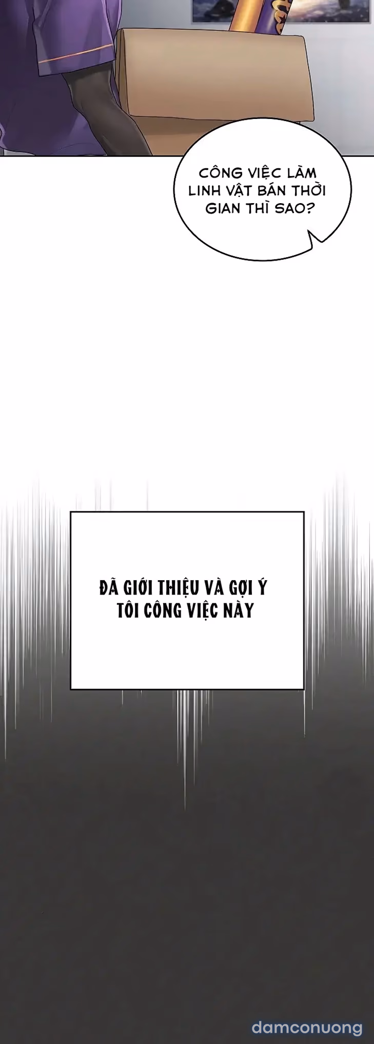 Cố lên nào! Em sẽ cổ vũ anh bằng cả cơ thể này. 