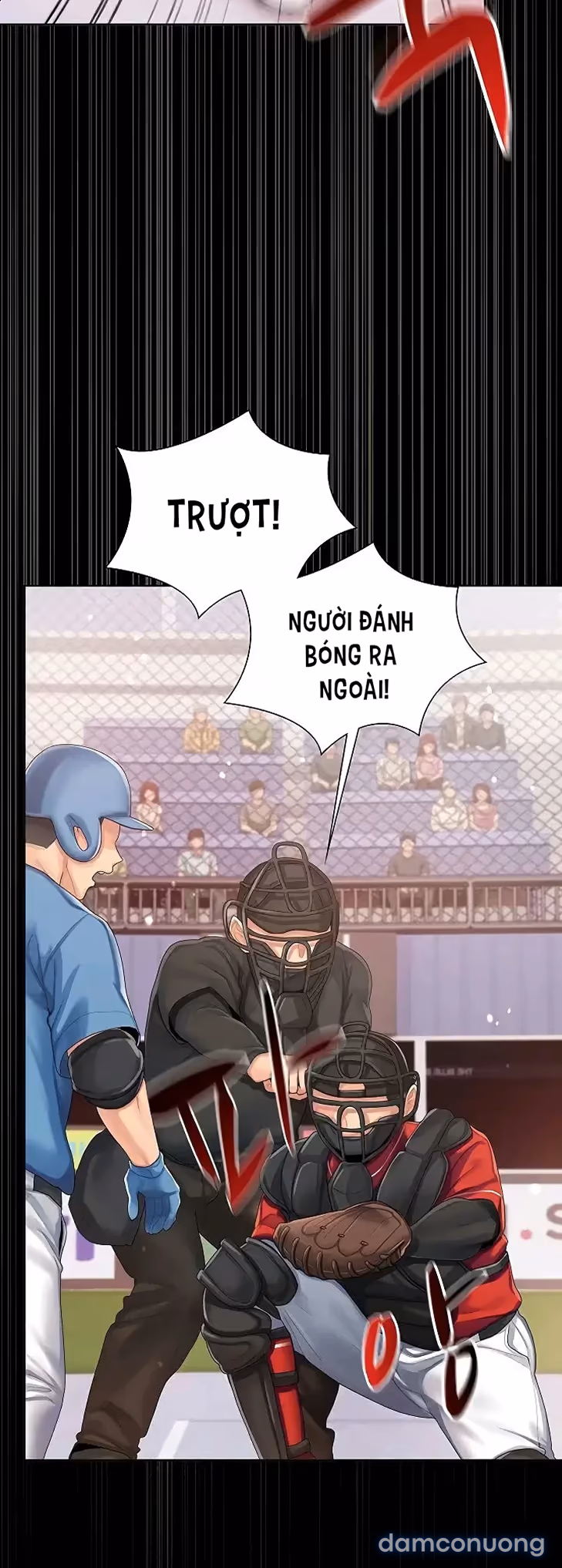 Cố lên nào! Em sẽ cổ vũ anh bằng cả cơ thể này. 