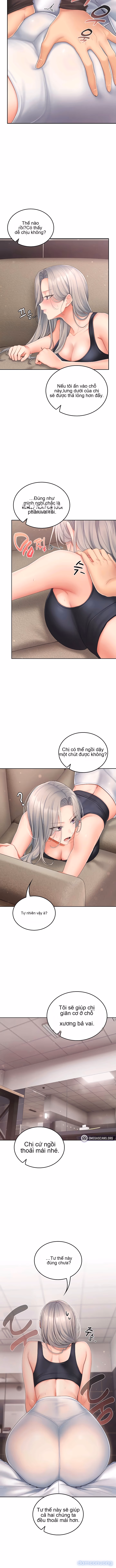 Cố lên nào! Em sẽ cổ vũ anh bằng cả cơ thể này. 
