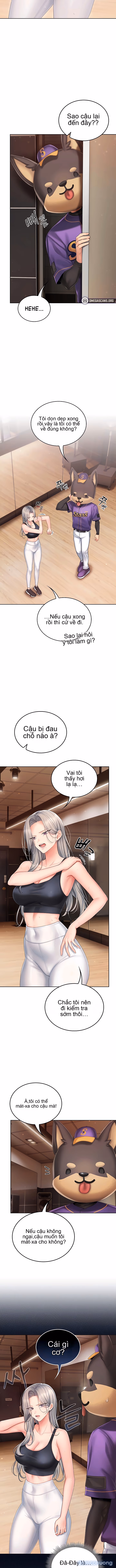 Cố lên nào! Em sẽ cổ vũ anh bằng cả cơ thể này. 