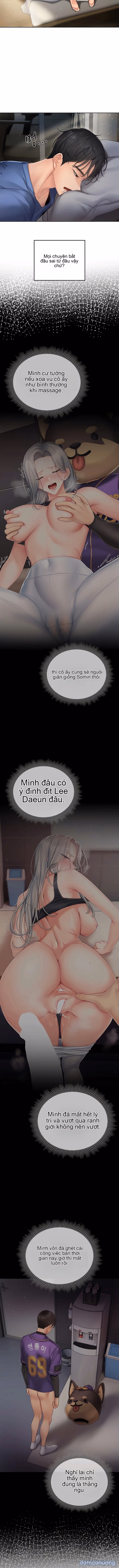 Cố lên nào! Em sẽ cổ vũ anh bằng cả cơ thể này. 