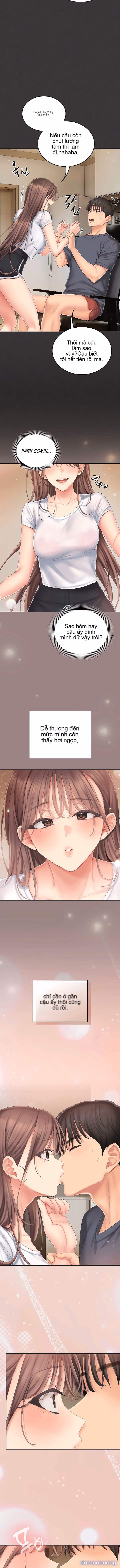 Cố lên nào! Em sẽ cổ vũ anh bằng cả cơ thể này. 