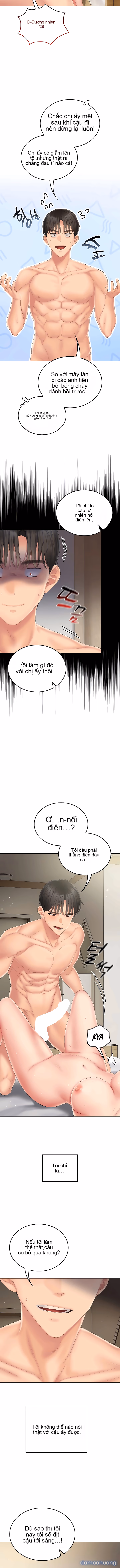 Cố lên nào! Em sẽ cổ vũ anh bằng cả cơ thể này. 
