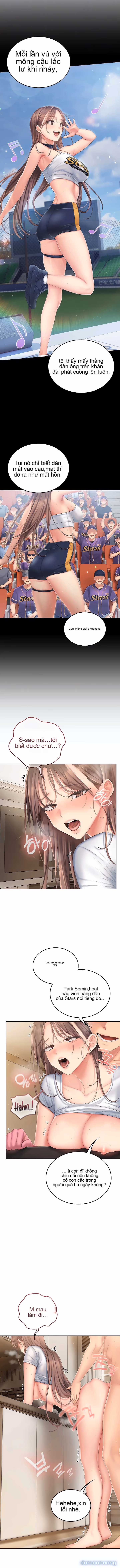 Cố lên nào! Em sẽ cổ vũ anh bằng cả cơ thể này. 