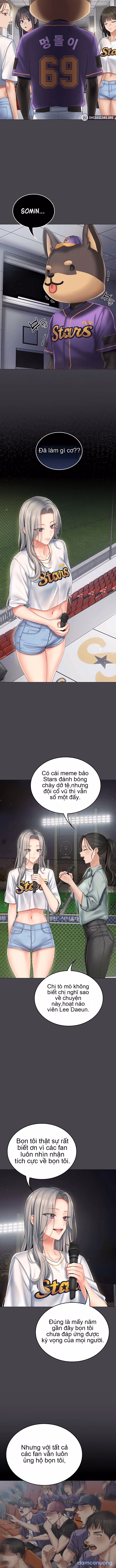 Cố lên nào! Em sẽ cổ vũ anh bằng cả cơ thể này. 