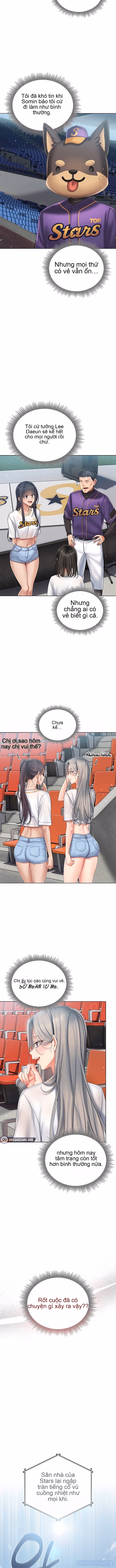 Cố lên nào! Em sẽ cổ vũ anh bằng cả cơ thể này. 