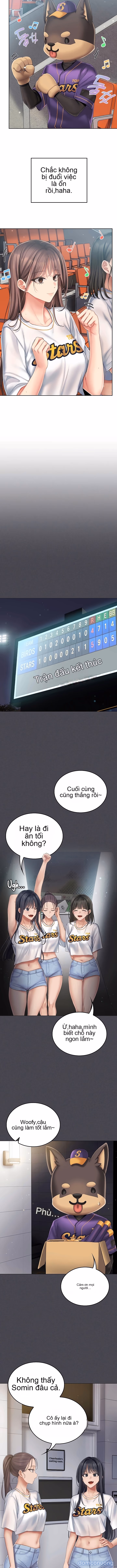 Cố lên nào! Em sẽ cổ vũ anh bằng cả cơ thể này. 