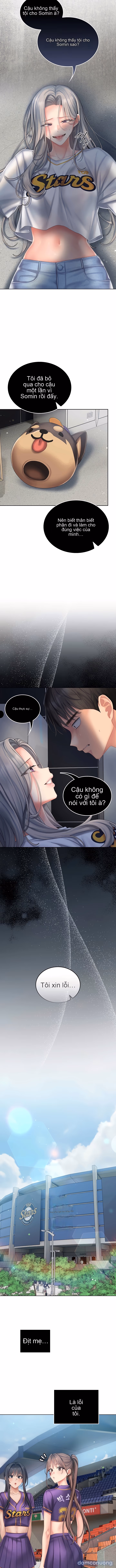 Cố lên nào! Em sẽ cổ vũ anh bằng cả cơ thể này. 