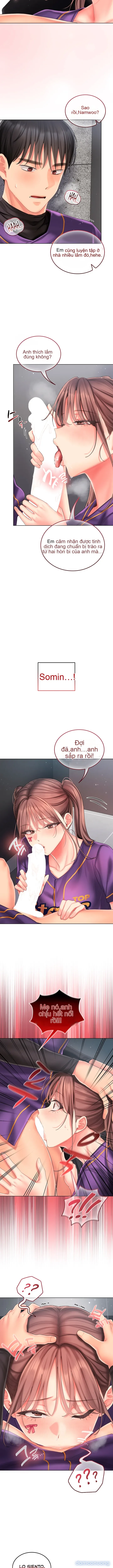 Cố lên nào! Em sẽ cổ vũ anh bằng cả cơ thể này. 