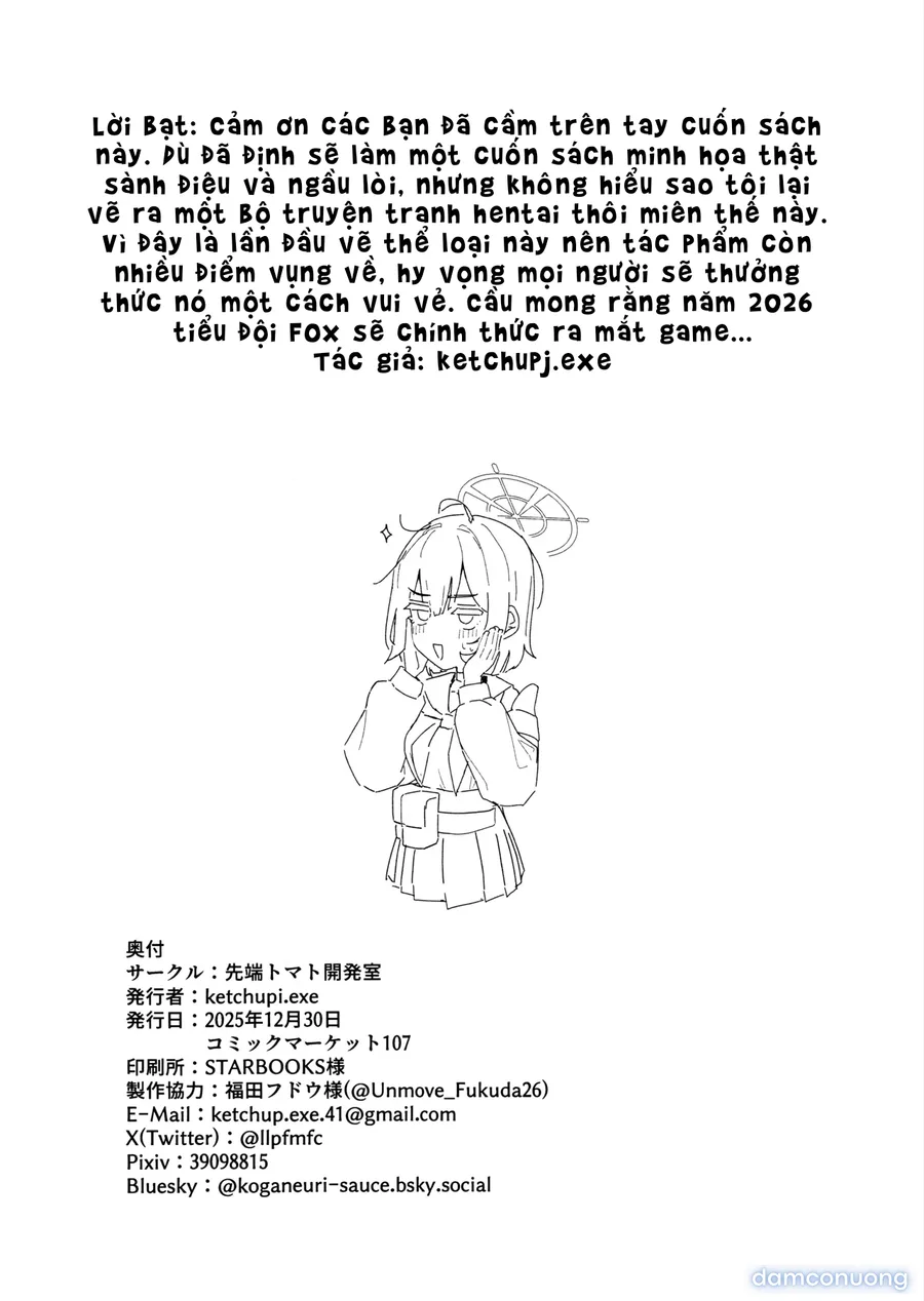 (C107) [Sentan Tomato Kaihatsushitsu (ketchupi.exe)] Psychological Operation! (Blue Archive)[Vietnamese] [furinazam_Translations] 