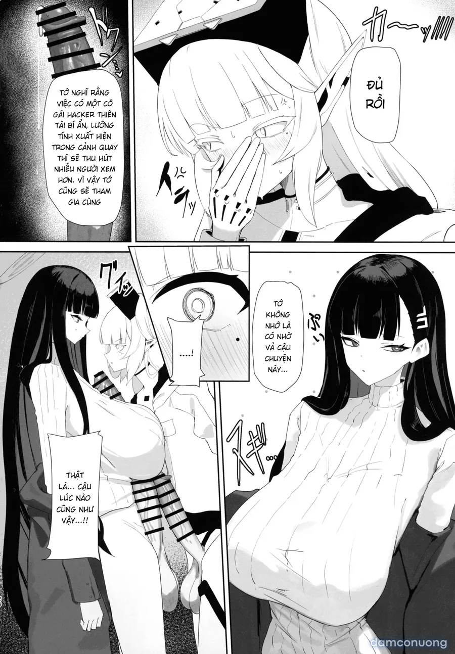 Chou Tensai Byoujaku Bishoujo Chinpo Hacker VS Big Sister 