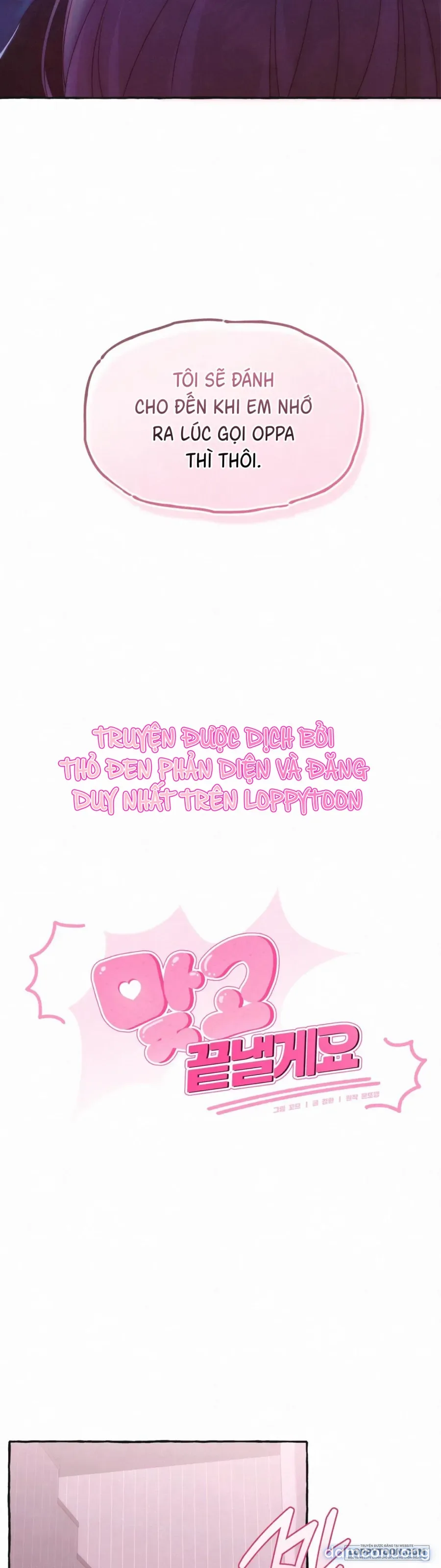 Hình Phạt Để Kết Thúc 