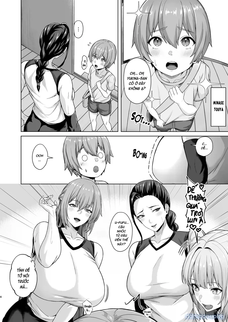 Obentou o Todoke ni Ittara Onee-chan no Tomodachi ni Yuuwaku Sareru Hanashi 