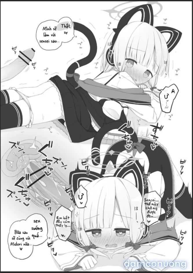 Blue Archive Ecchi Game - OneShot 