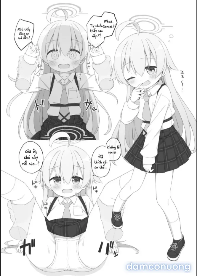 Blue Archive Ecchi Game - OneShot 