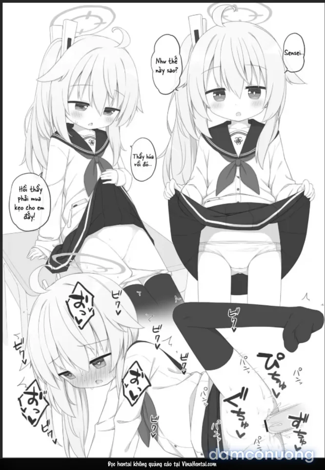 Blue Archive Ecchi Game - OneShot 