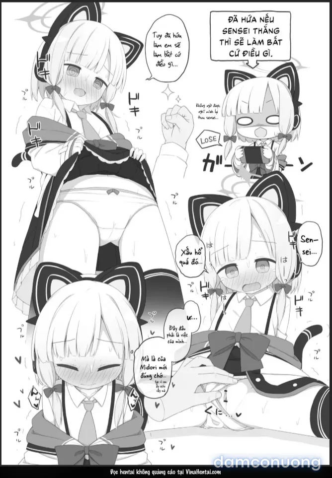 Blue Archive Ecchi Game - OneShot 
