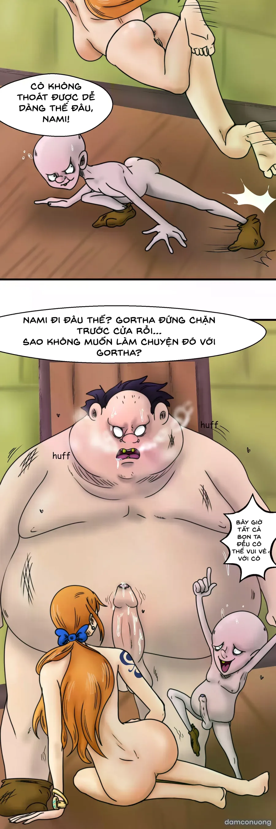 Nami bị làm nhục 