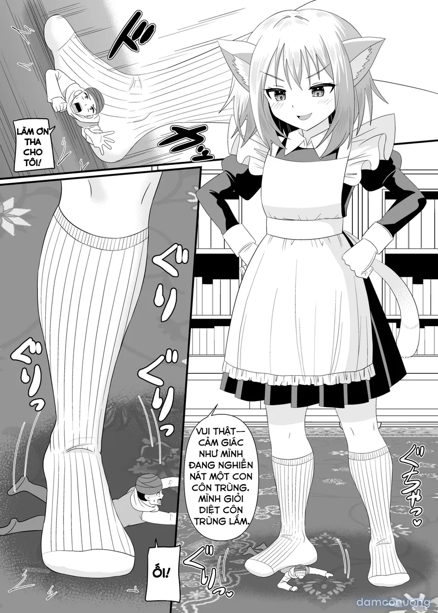 Cat-eared maid hunts down thieves 