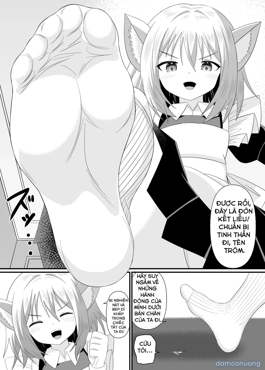 Cat-eared maid hunts down thieves 