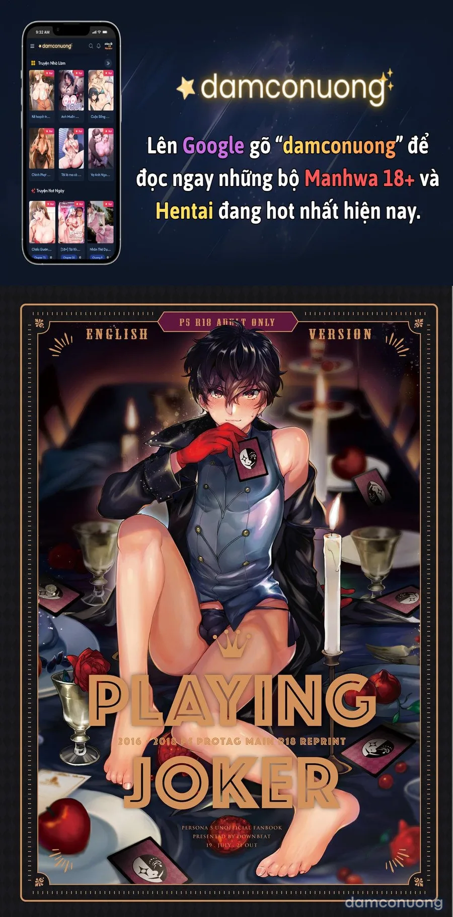 Playing Joker ~Mob x Shujinkou Soushuuhen~ (Persona 5) 