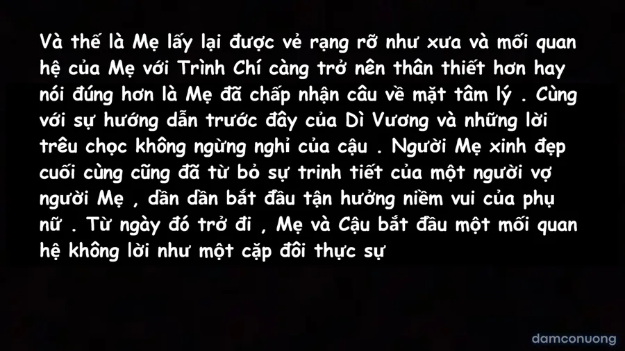 Mẹ Là Con Dâu Của Bảo Mẫu 