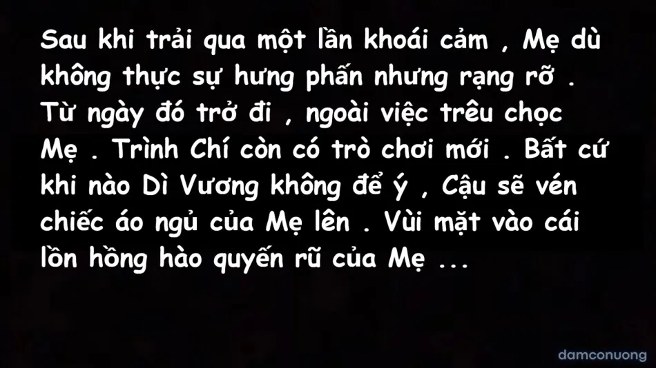 Mẹ Là Con Dâu Của Bảo Mẫu 