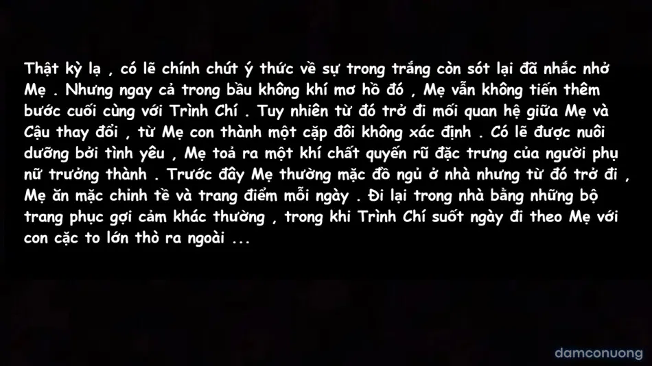 Mẹ Là Con Dâu Của Bảo Mẫu 