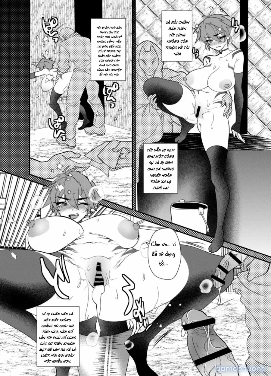 Cạm bẫy hóa Succubus chỉ từ cổ trở xuống 