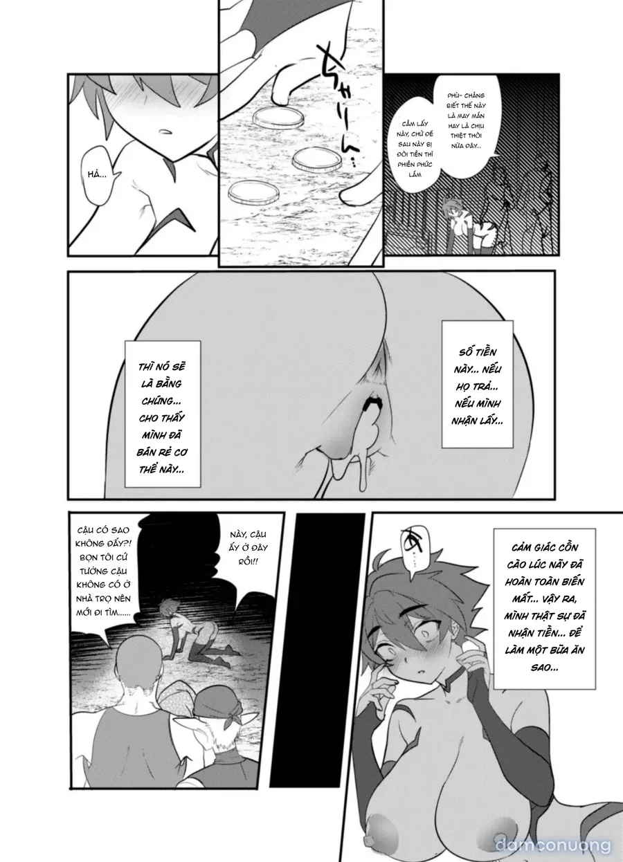 Cạm bẫy hóa Succubus chỉ từ cổ trở xuống 