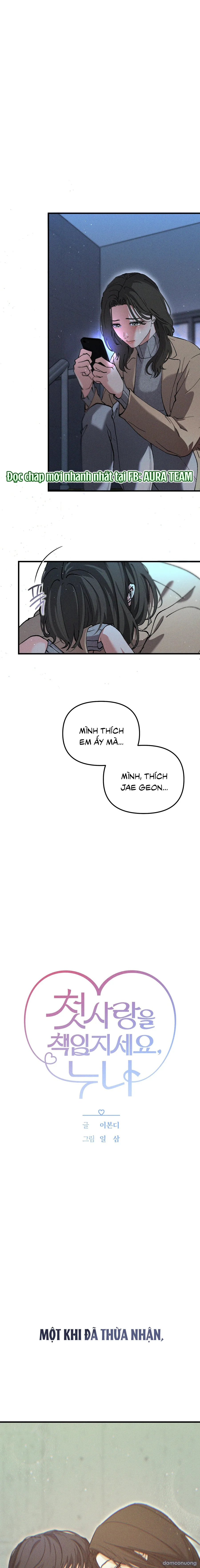 Chị Ơi, Hãy Chịu Trách Nhiệm Với Mối Tình Đầu Của Em 