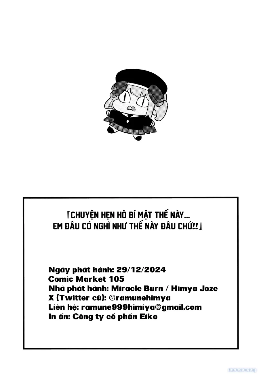 Chuyện hẹn hò bí mật thế này... em đâu có nghĩ như thế này đâu chứ! 