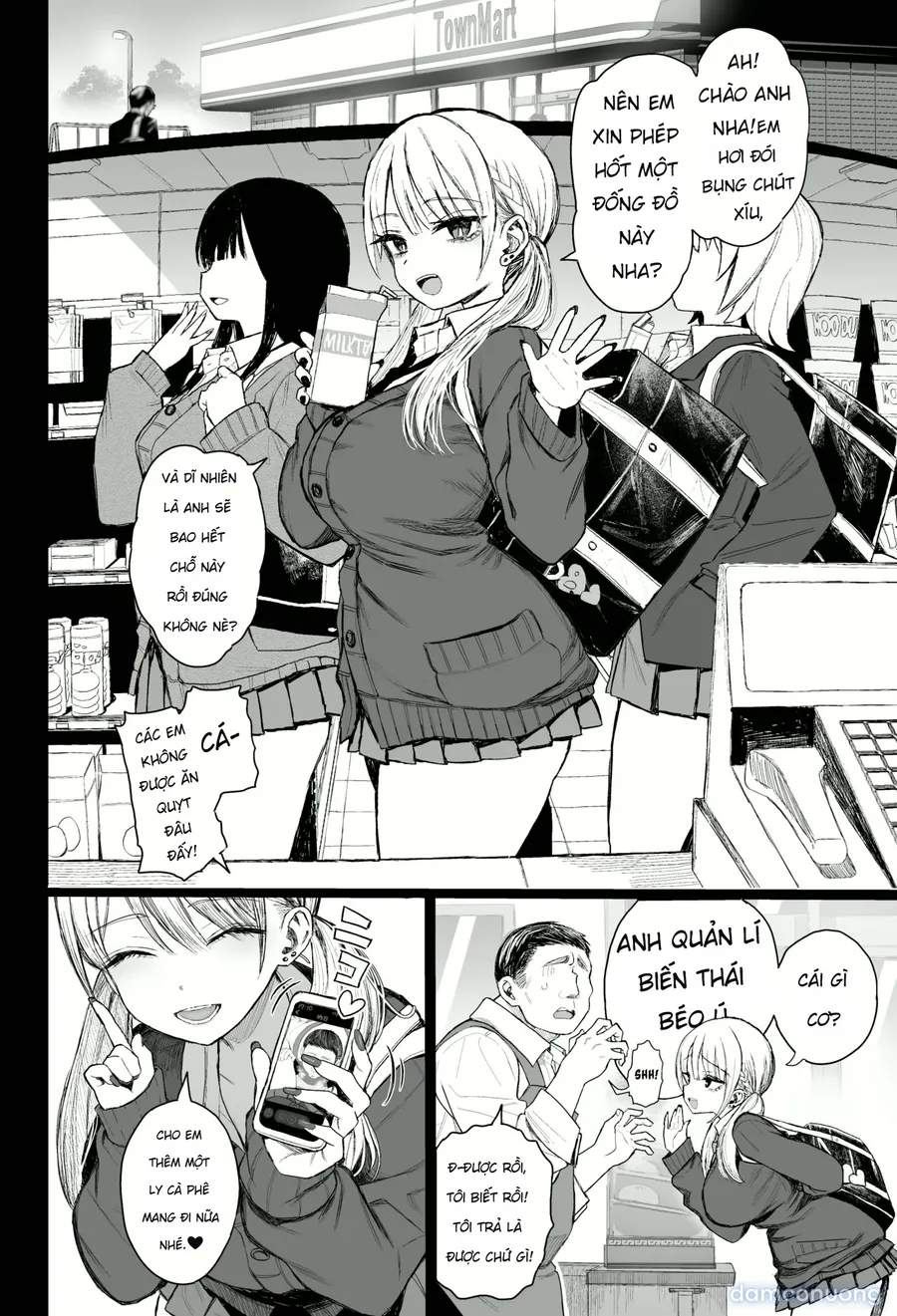 [micro page (Kuromotokun)] Trừng Phạt cô nàng Gyaru quậy phá + Extras 