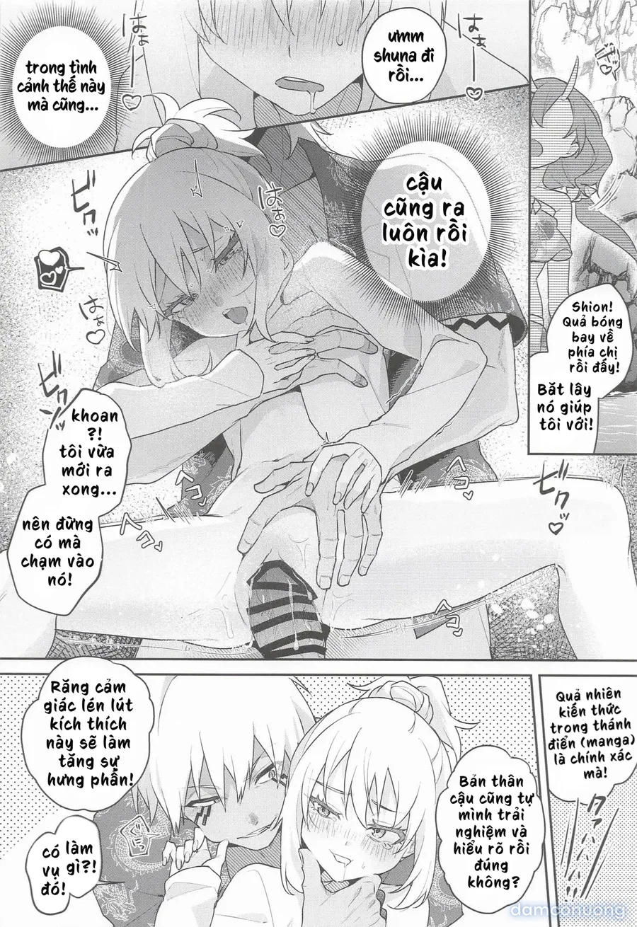 (SUPER COMIC CITY 33) [AKAMISO (あくびくん)] こんなとこでイイわけない! (転生したらスライムだった件)[Vietnamese] [furinazam_Translations] 