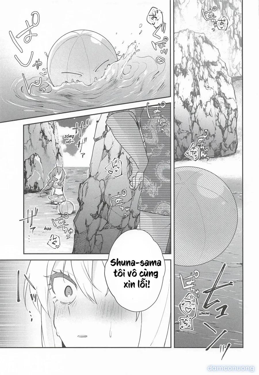 (SUPER COMIC CITY 33) [AKAMISO (あくびくん)] こんなとこでイイわけない! (転生したらスライムだった件)[Vietnamese] [furinazam_Translations] 