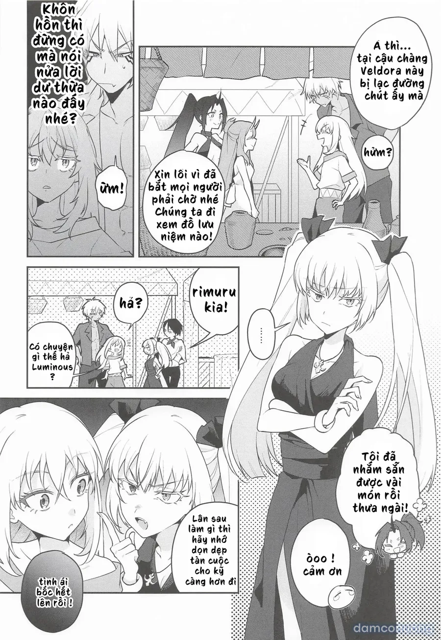 (SUPER COMIC CITY 33) [AKAMISO (あくびくん)] こんなとこでイイわけない! (転生したらスライムだった件)[Vietnamese] [furinazam_Translations] 
