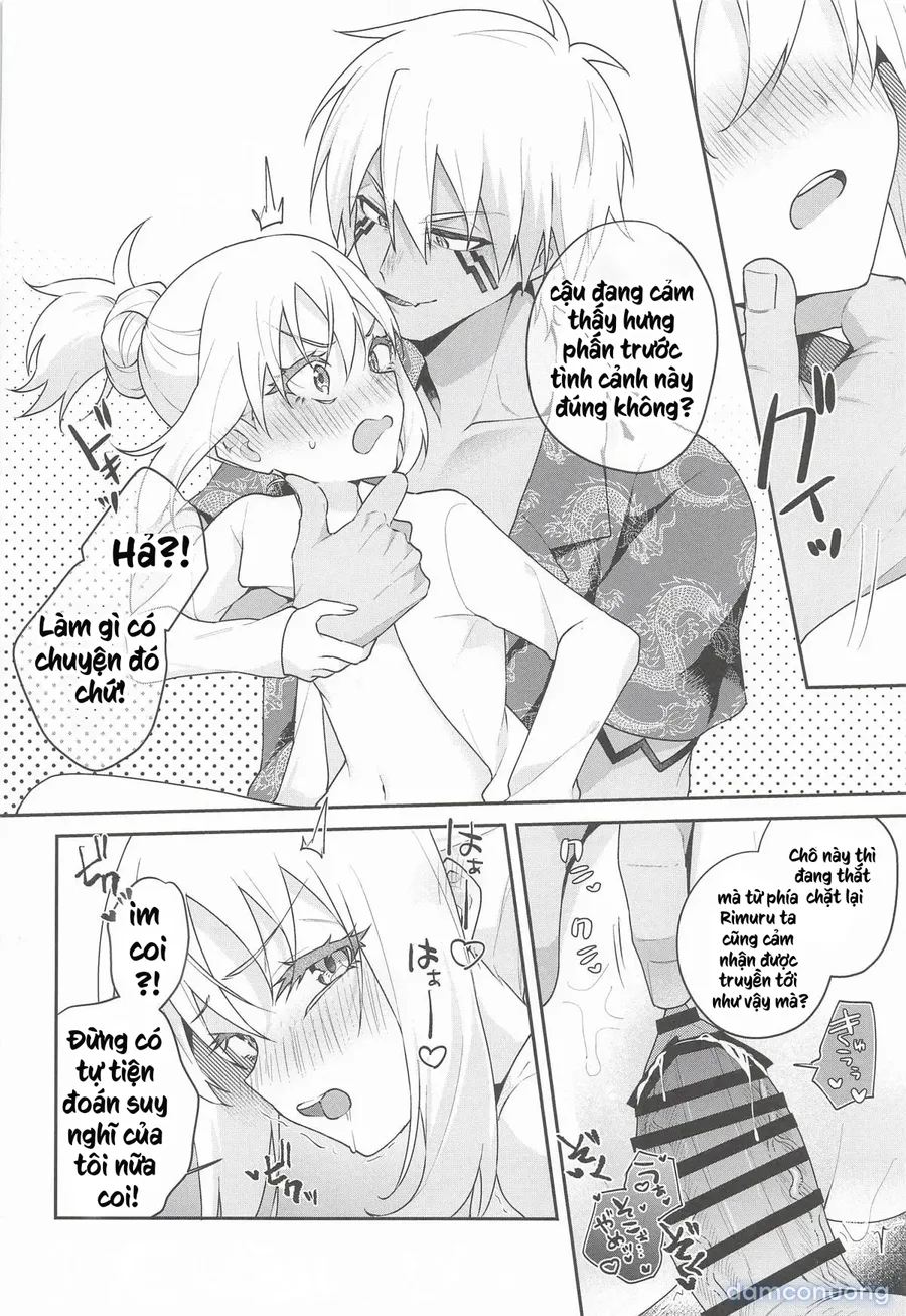 (SUPER COMIC CITY 33) [AKAMISO (あくびくん)] こんなとこでイイわけない! (転生したらスライムだった件)[Vietnamese] [furinazam_Translations] 