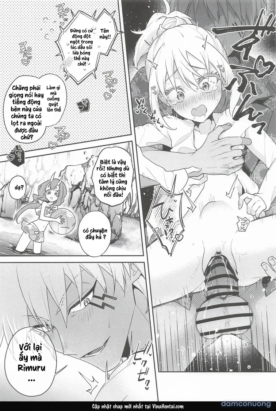 (SUPER COMIC CITY 33) [AKAMISO (あくびくん)] こんなとこでイイわけない! (転生したらスライムだった件)[Vietnamese] [furinazam_Translations] 