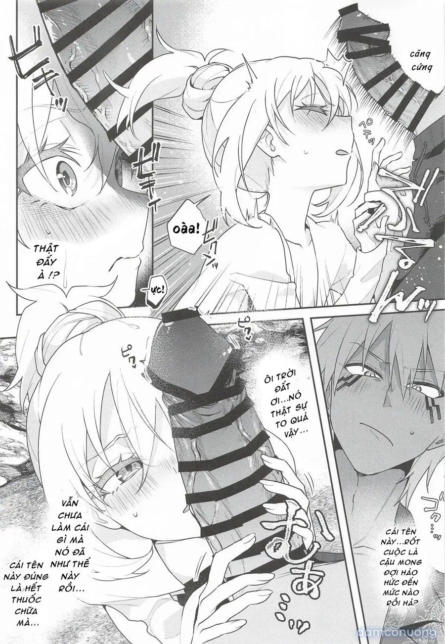 (SUPER COMIC CITY 33) [AKAMISO (あくびくん)] こんなとこでイイわけない! (転生したらスライムだった件)[Vietnamese] [furinazam_Translations] 
