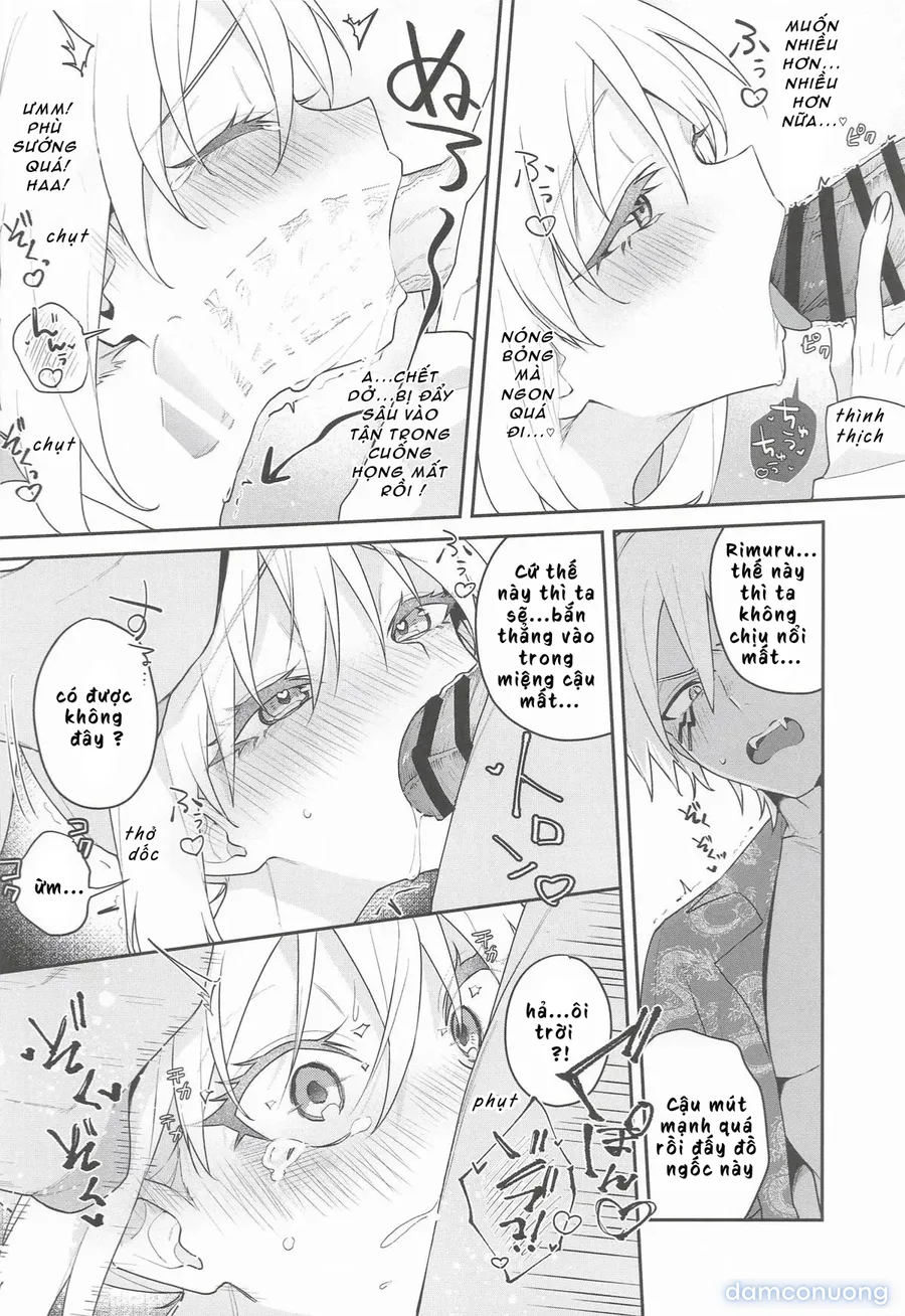 (SUPER COMIC CITY 33) [AKAMISO (あくびくん)] こんなとこでイイわけない! (転生したらスライムだった件)[Vietnamese] [furinazam_Translations] 