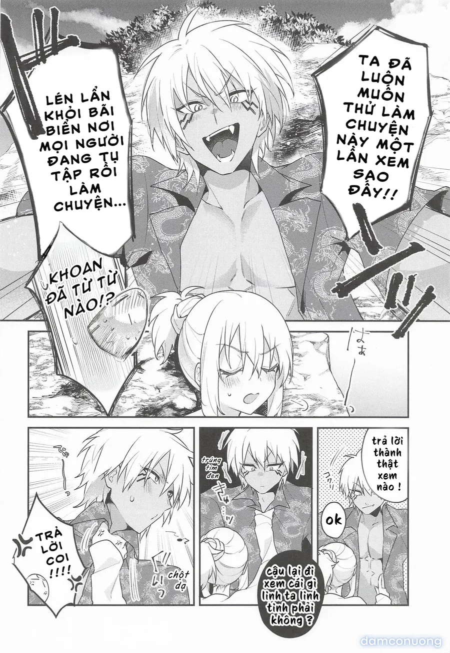 (SUPER COMIC CITY 33) [AKAMISO (あくびくん)] こんなとこでイイわけない! (転生したらスライムだった件)[Vietnamese] [furinazam_Translations] 