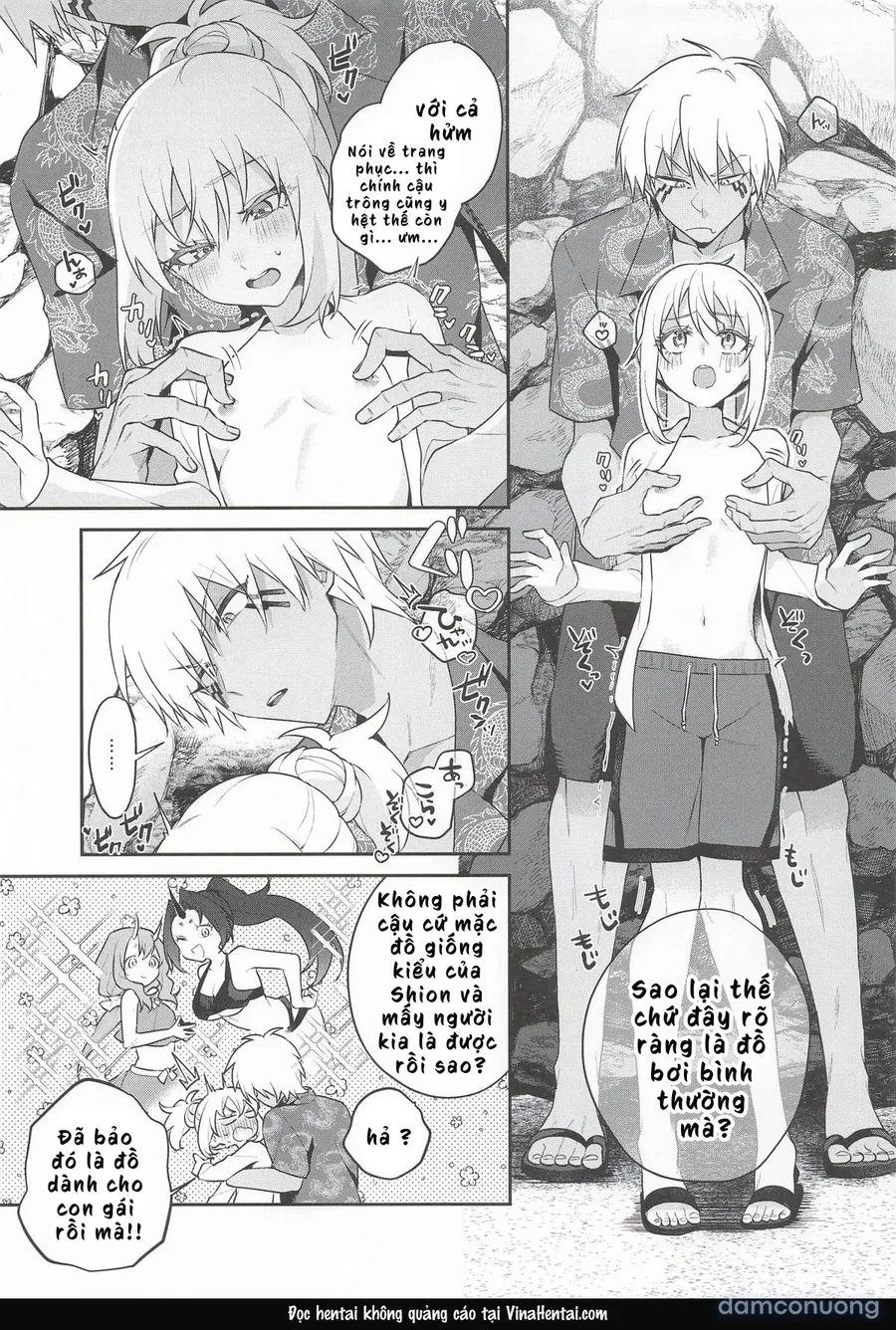 (SUPER COMIC CITY 33) [AKAMISO (あくびくん)] こんなとこでイイわけない! (転生したらスライムだった件)[Vietnamese] [furinazam_Translations] 