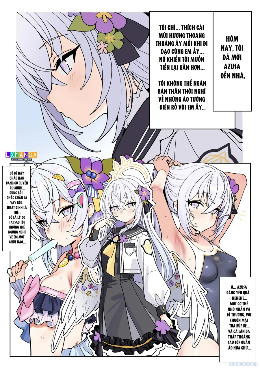 Hakudaku Tenshi to no, Torokeru You na Joukou 