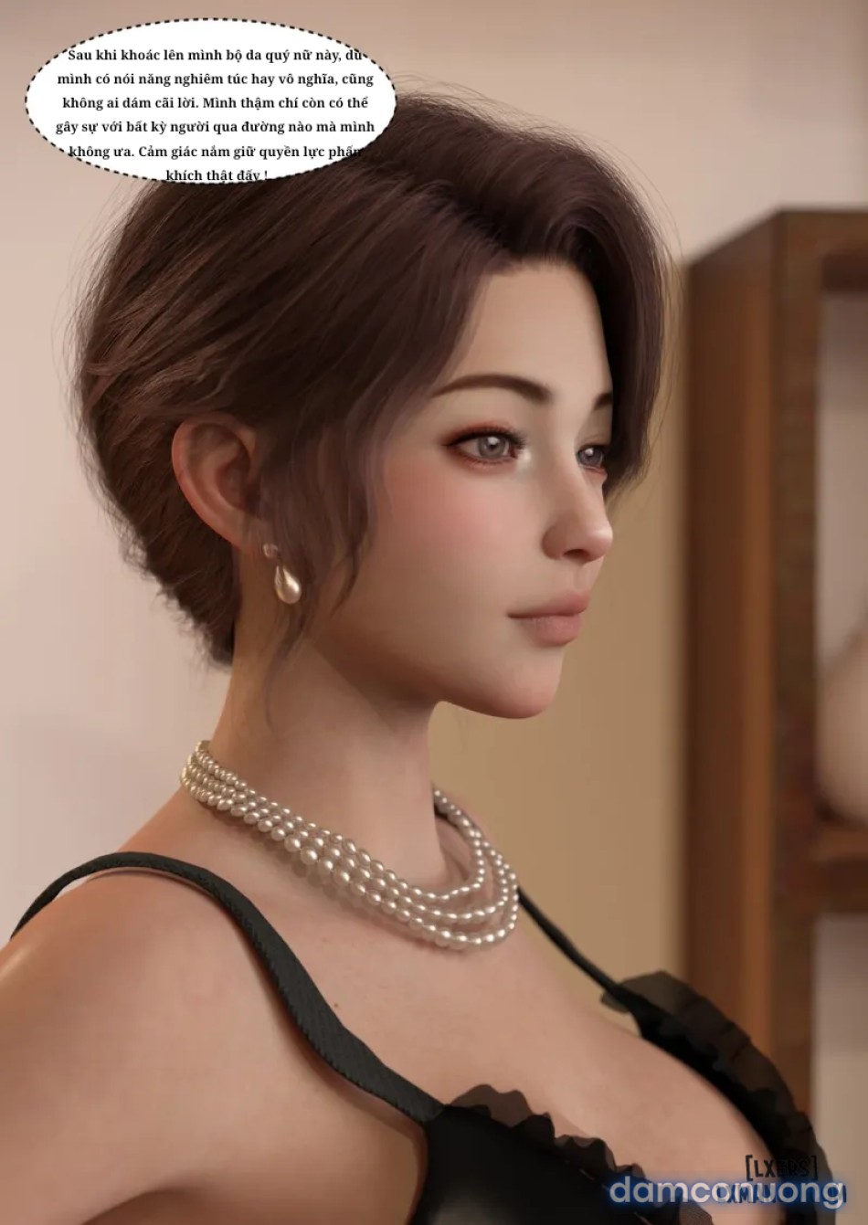 Mẹ tôi bị thằng bạn chơi. 