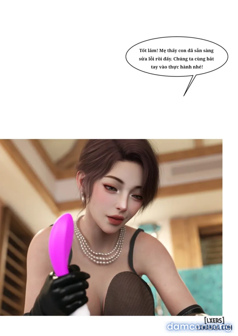 Mẹ tôi bị thằng bạn chơi. 