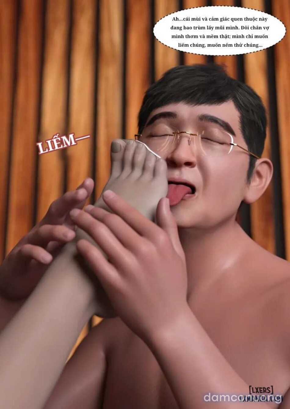 Mẹ tôi bị thằng bạn chơi. 