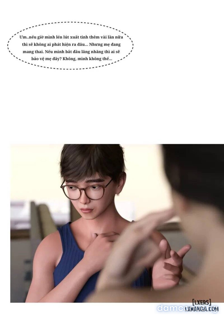 Mẹ tôi bị thằng bạn chơi. 