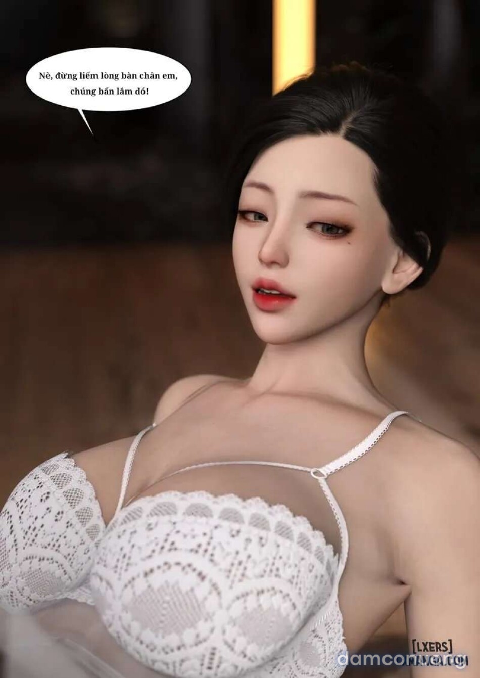 Mẹ tôi bị thằng bạn chơi. 